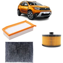 Mais Dacia Duster 3lü Karbon Filtre Bakım Seti 1.0 Tce 2019 Sonrası KİT2209E
