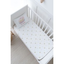 Tuğba Kuğu Anne Yanı Beşik Lastikli Çarşaf Seti - For Baby Serisi - Little Princess