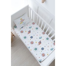 Tuğba Kuğu Bebek Boy Lastikli Çarşaf Seti - Iconic Serisi - Şirin Pembe Dünya