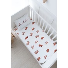 Tuğba Kuğu Bebek Boy Lastikli Çarşaf Seti - Iconic Serisi - Vintage Car