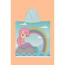 Evdek Rainbow Mermaid Çocuk Plaj Havlusu
