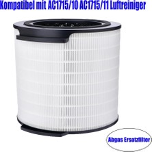Ruosui Philips Series 1000I FY1700/30 Hepa Aktif Karbon Filtresi Hava Temizleyici Aksesuarları Için FY1700 Yedek Filtre (Yurt Dışından)