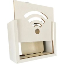 Nifi Art Wifi-Modem Kutusu Saklama Duvar Düzenleyici Mdf Uzunluk (22 cm ) Genişlik (28 cm ) Derinlik (12 cm )