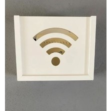 Nifi Art Wifi-Modem Kutusu Saklama Duvar Düzenleyici Mdf Uzunluk (22 cm ) Genişlik (28 cm ) Derinlik (12 cm )