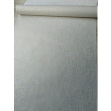 Krem Üzerine Işıltılı Gold Silinebilir Hafif Kabartmalı Sade Duvar Kağıdı 5 M²