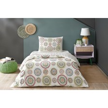 Taç Genç Modası Nevresim Takımı Ramona Bej Tek Kişilik