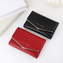 Runxi Life Hall Moda Bayan Cüzdan Çoklu Kart Yuvası Bayanlar Clutch Kart Tutucu (Yurt Dışından)