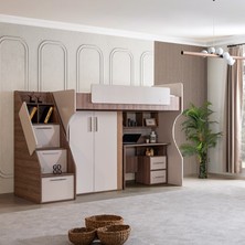 Setay Mobilya Ranza, Milano Dolaplı Çalışma Masalı Modern Ranza