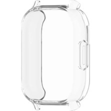 Ekoodukkan Xiaomi Redmi Watch 5 Active Uyumlu Tam Koruma Kasa ve Ekran Koruyucu Silikon Kılıf