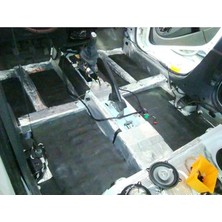 Kl Home 9mm Kalınlık 120*100CM  (1,2m2)  Oto Araç Kaput Ses Yalıtım Süngeri Yapışkanlı Alev Almaz Ses soğuk  sıcak  karşı  cok etkili ızolasyon malzemesi