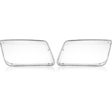 Hbemirror 1 Çift Araba Far Camı Kapağı Kafa Işık Lambası Gölge Kabuk Lens Abajur Volkswagen Vw Mk4 Jetta Bora 1998-2004 (Yurt Dışından)