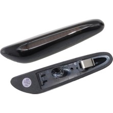 Hbemirror Bmw 328I E90 E91 E92 E93 E46 E60 Füme LED Çamurluk Yan Işaretleyici Işık Sıralı Dönüş Sinyal Lambası X2 (Yurt Dışından)