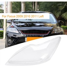 Hbemirror Ford Focus 2009-2011 Için Ön Sol Farlar Kapak Kabuk Şeffaf Lens Abajur (Yurt Dışından)