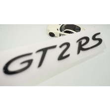 Dk Tuning Porsche 911 Gt2 Rs Bagaj Siyah Abs Yazı Logo Amblem