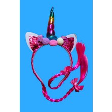 Madam Shushu Unicorn Postişli Çocuk Taç