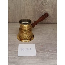 Miamantra Pirinç Cezve Ağzı Dar 3.25 Inç Sarı