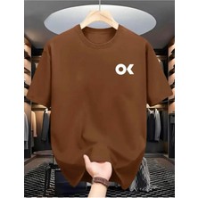 Medinenur Ok Yazı Baskılı Basic T-Shirt