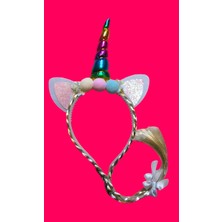 Madam Shushu Unicorn Postişli Çocuk Taç