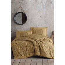Clasy Merit Hardal Tek Kişilik  Pamuk Yorgan Seti 155*215  cm