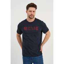 Alexander Gardi Bisiklet Yaka Baskılı T-Shirt (E23-TS00)