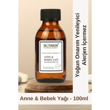 Biotaron Anne ve Bebek Yağı 100 Ml, Doğal Içerikli, Nemlendirici ve Yatıştırıcı Bebek Masaj Yağı Vücut Bakımı