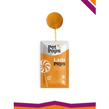 Pet Pops Lollipops Tavuk Ciğeri Bal Kabağı Dondurularak Kurutulmuş Lolipop Kedi Köpek Ödülü 9'Lu Lolipopu