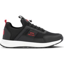 Slazenger TADDEO I Erkek Sneaker Koşu & Yürüyüş Ayakkabısı Siyah / Kırmızı