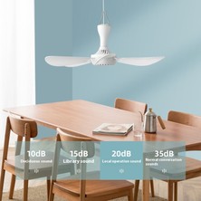 Serene Space Küçük Tavan Vantilatörü Ev Mini Asılı Cibinlik Küçük Elektrikli Fan (Yurt Dışından)