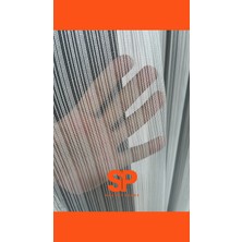 Lüx Elegance Modern Çelik Tül 1/3 Sık Pile