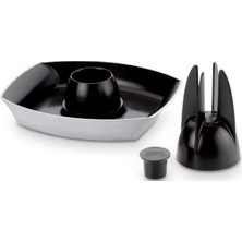 Weber Deluxe Poultry Roaster 6731 – Çok Amaçlı Tavuk Pişirici Paslanmaz Çelik & Seramik Kaplama | Sıvı Hazneli 2'si 1 Arada Tasarım