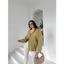 New Season  Modal Oversize Gömlek Standart / Oversize Gömlek