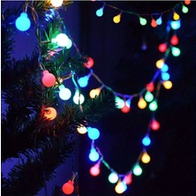 Yes Lighting Siyah Kablolu Renkli Top LED 3 Metre