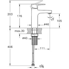 Artema Flow Square Lavabo Bataryası - A42938