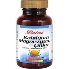 Balen Kalsiyum Magnezyum Çinko 90 Kapsül