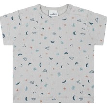 Antebies Uzay Tshirt Şortlu Set