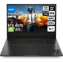 Hp Omen 16-WF1020NT I7-14700HX 32-Gbddr5 1 Tbssd RTX4070 (8gb) 16.1" Fhd 165Hz Windows 11 Home 9J1Y9EAHMF43