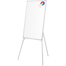 Penguen 50 cm  x 70 cm  Teleskopik Ayaklı Manyetik Yazı Tahtası Beyaz