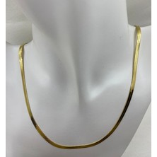 By Nur Takı Çelik Italyan Zincir Kolye 60CM