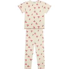 Antebies Kiraz Kısa Kollu Pijama