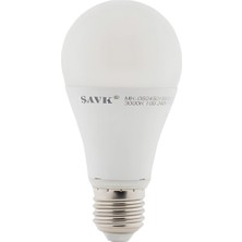 Yes Lighting Şavk LED Ampül 1055 Lümen 12W - 4000 Kelvın Doğal Beyaz Işık
