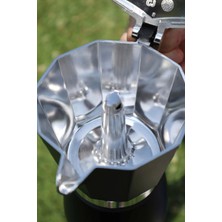 Mokapot 6-Cup Coffeehutt Bigg Coffee Kahve Demleme Kahve Ekipmanı Italyan Filtre Kahve Makinesi