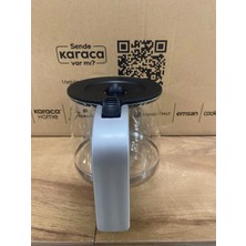 Karaca Çaysever Robotea Pro Silver Renkli Cam Demlik Grubu Orijinal Yedek Parça