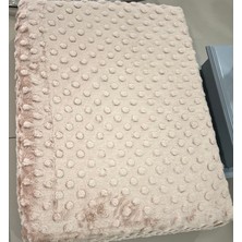 Merinos Pearl Çift Kişilik Tomurcuk Battaniye -Sand