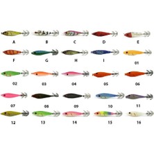 Captain 3007 Kalamar Zokası 5cm Metsuki Squid