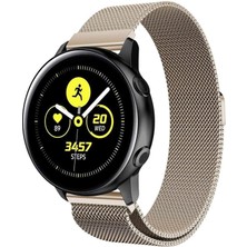 MMP Shop Xiaomi Watch S1-S1 Active/s2/s3/mi Watch Uyumlu 22MM Metal Örğü Hasır Manyetik Kordon