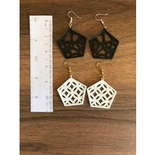 Maya Collection Temalı Tasarım Küpe Çift Set
