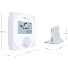 General Life Aruna HT25S Rf Kablosuz Oda Termostatı