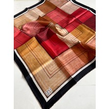 Levidor Tivil Ipek Eşarp 43971 Siyah Karışık Desen