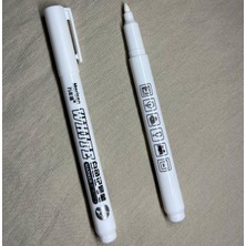 Beyaz Lastik Yazı Kalemi (2.0mm) 1ADET