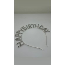 Makmery Accessory Kadın Doğum Günü Taç Taşlı